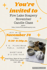 November Candle Making Class